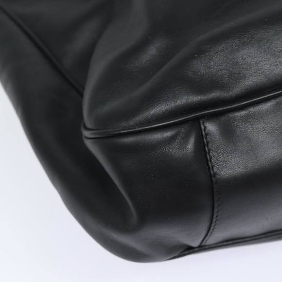 GUCCI Bamboo Hand Bag Leather 2way Black 001 1781 1577 0 Auth 78792 - Picture 15 of 16